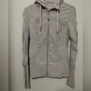 lululemon athletica cream dance studio Jacket